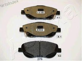 Колодки тормозные дисковые Ashika 50-02-276 Тбилиси - изображение 1