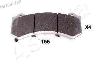 სამუხრუჭე დისკის ხუნდები  hundebi Ashika 50-01-155 თბილისი