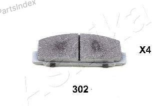 სამუხრუჭე დისკის ხუნდები  hundebi Ashika 51-03-302 თბილისი - photo 3