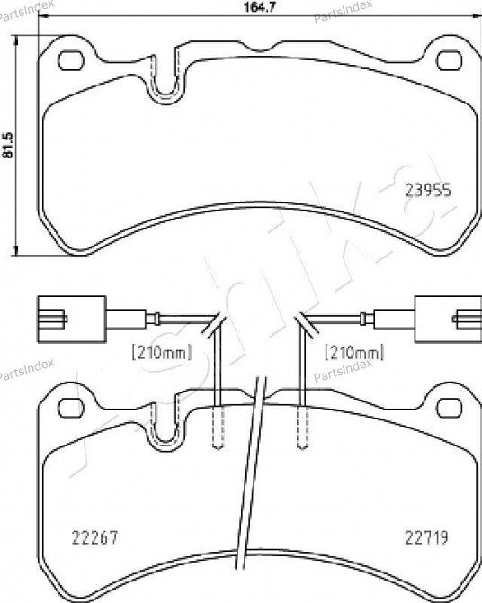 Part Ashika 50-00-0210 Tbilisi - photo 1