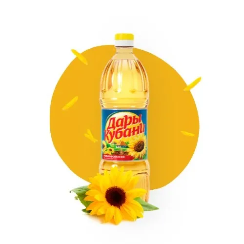 Масло подсолнечное ТМ Дары Кубани Тбилиси