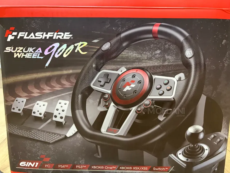 Игровой руль (Flashfire Suzuka Wheel 900R) Тбилиси - изображение 1
