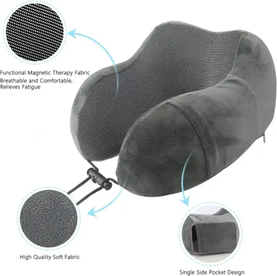 Наволочка 61351-2 темно-серая Тбилиси