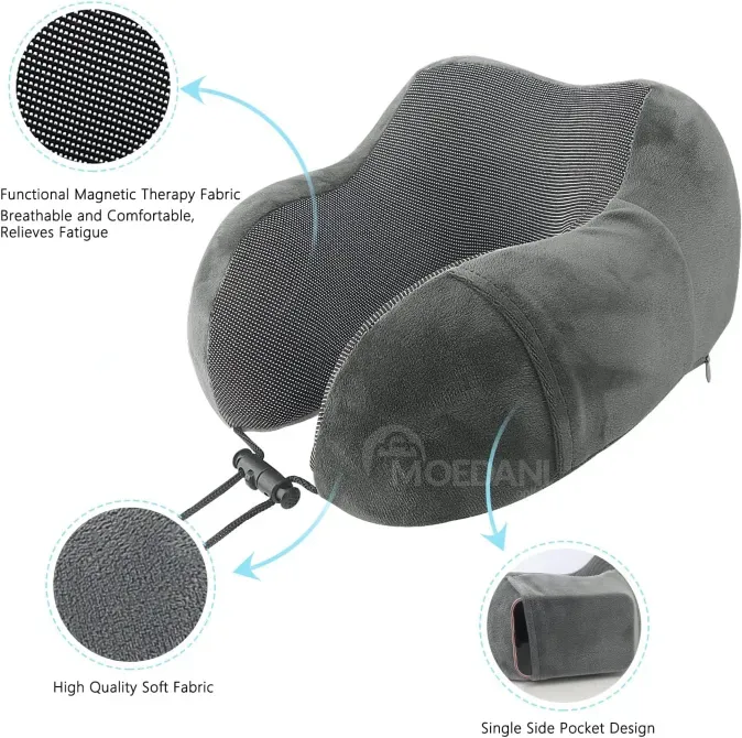 Კისრის ბალიში 61351-2 მუქი ნაცრისფერი თბილისი - photo 2