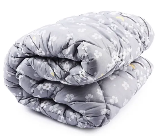 Серое одеяло для двуспальной кровати 190x220 см Тбилиси