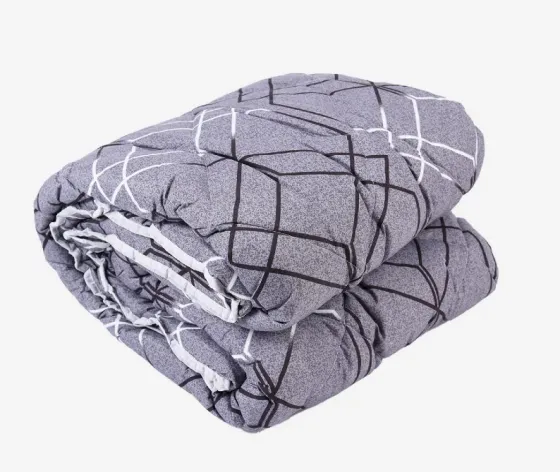 Двуспальное одеяло темно-серого цвета, 190x220 см. Тбилиси