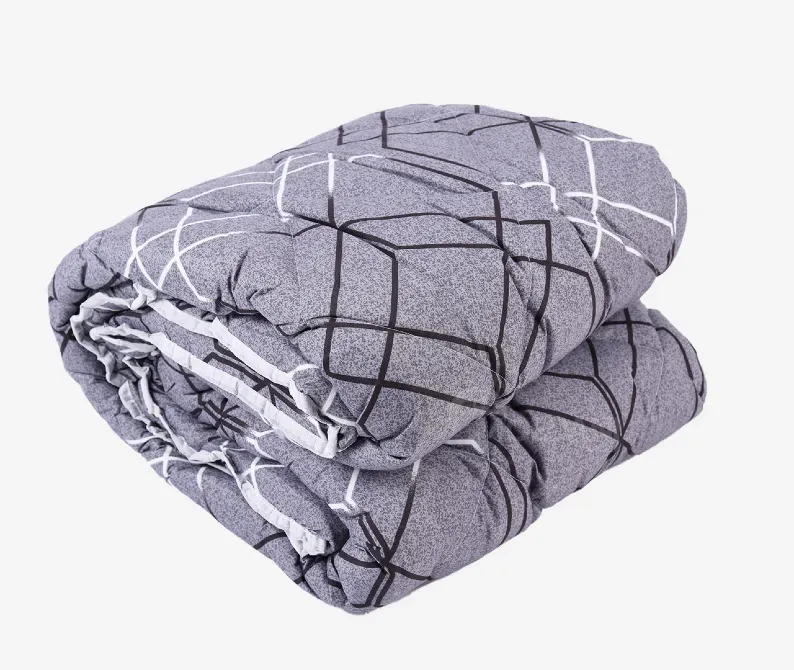 Двуспальное одеяло темно-серого цвета, 190x220 см. Тбилиси - изображение 1