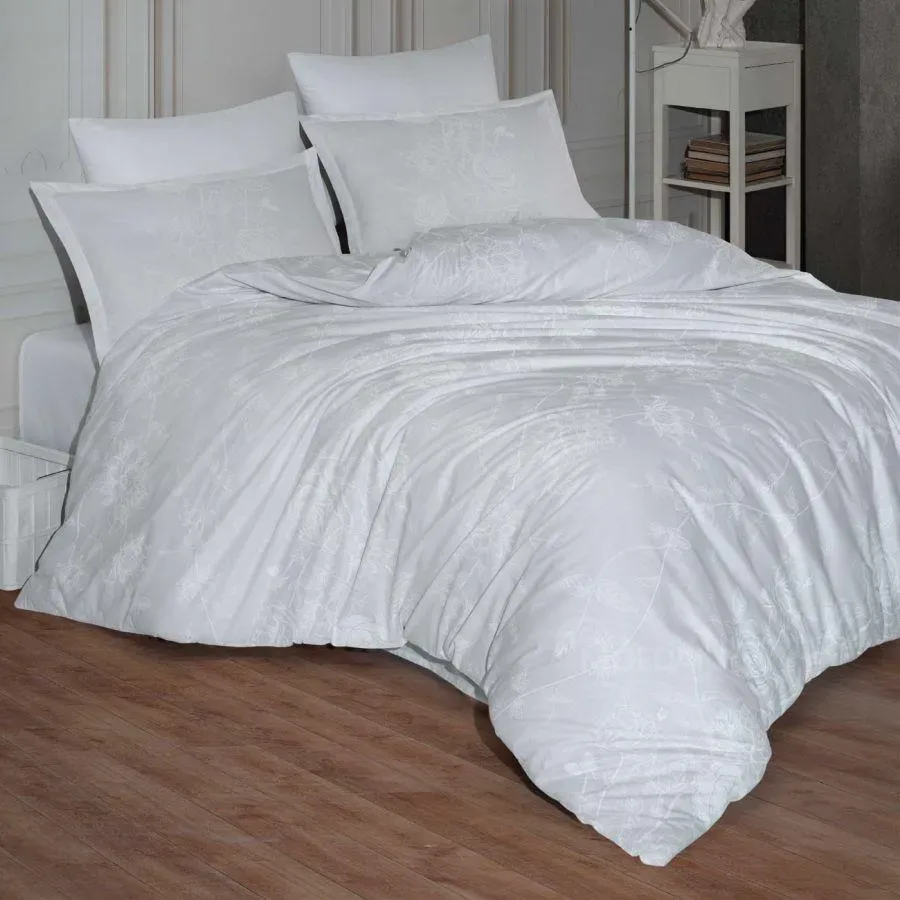 Თეთრი ფერის თეთრეული ორსაწოლიანი Clasy თბილისი - photo 1