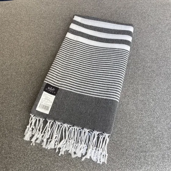 Ნაცრისფერი მულტიფუნქციური პლედი/პირსახოცი 90x180 სმ Vantio Bianco თბილისი