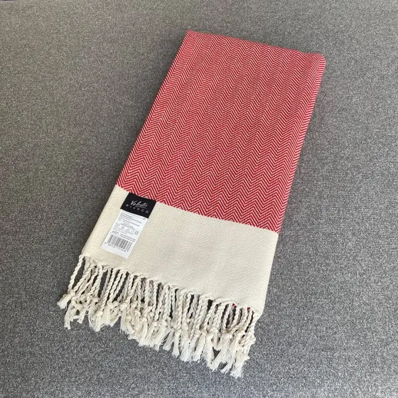 Მულტიფუნქციური პლედი/პირსახოცი 90x180 სმ Vantio Bianco ვარდისფერში თბილისი