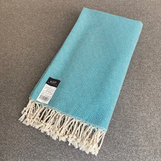 Ღია ცისფერი მულტიფუნქციური პლედი/პირსახოცი 90x180 სმ Vantio Bianco თბილისი