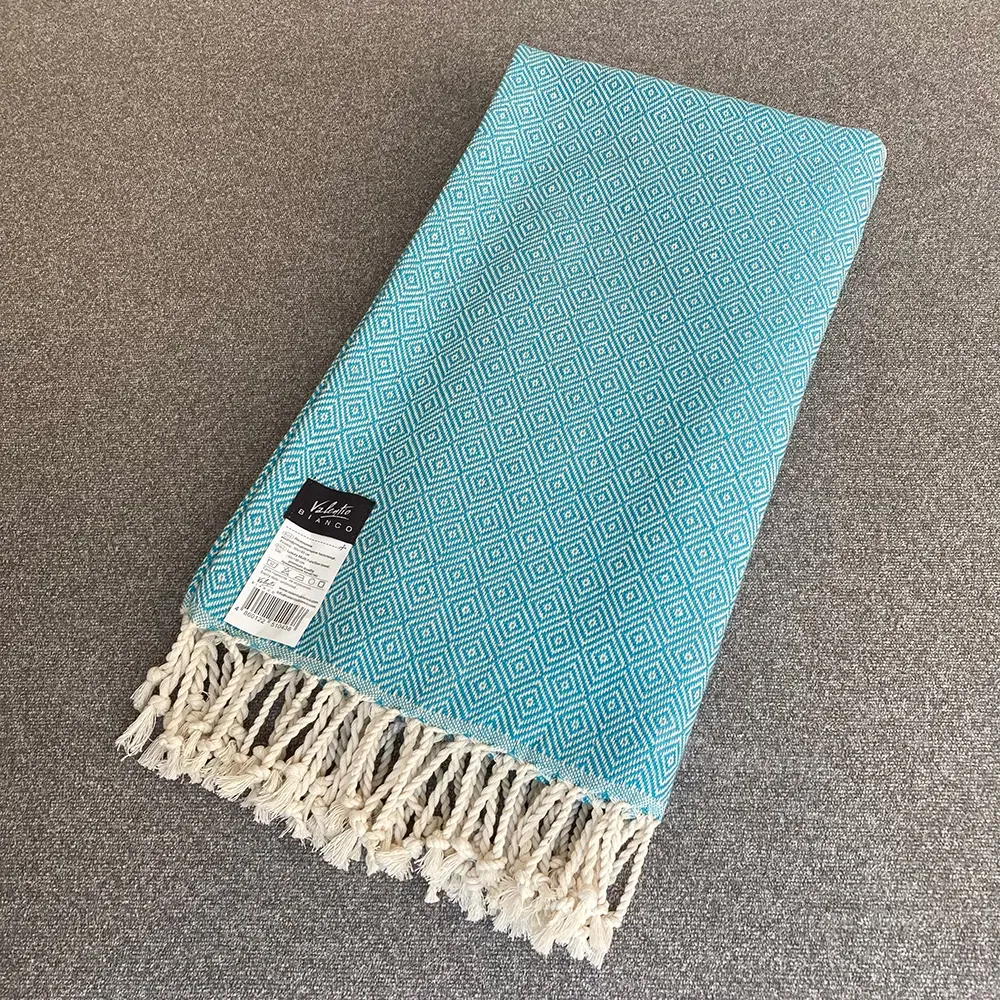 Ღია ცისფერი მულტიფუნქციური პლედი/პირსახოცი 90x180 სმ Vantio Bianco თბილისი - photo 1