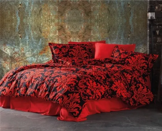 Თეთრეული ორსაწოლიანი Clasy წითელი თბილისი