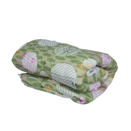 Зеленое двуслойное одеяло Тбилиси