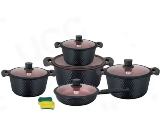 Granite Pots and Pans Set Ucclife JIO Original J0612S Tbilisi