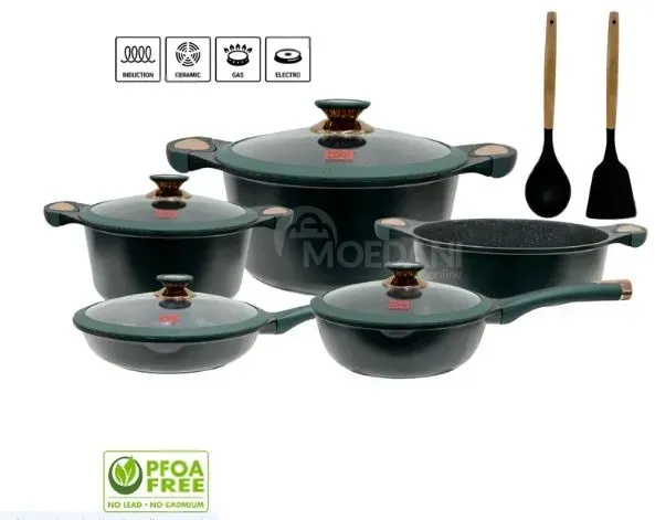 Granite Pots and Pans Set Ucclife Uc1211S Tbilisi - photo 1