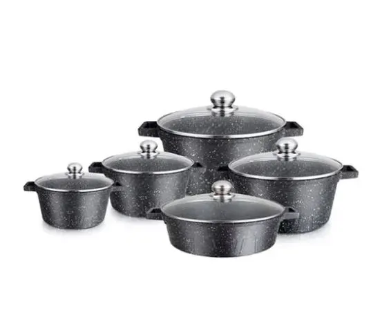 Set of 10 granite pots Tbilisi