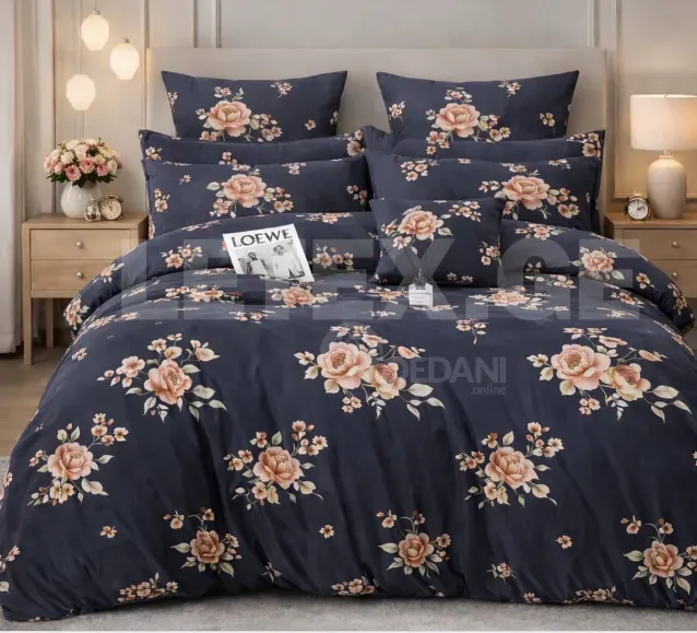 The gray Verda twin bed linen gives a modern and sophisticated style impression to your bedroom. Tbilisi - photo 1