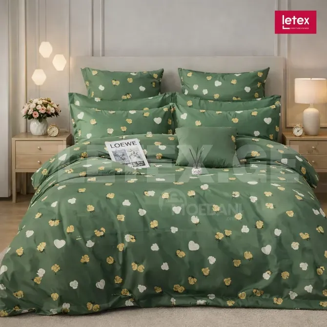 Green Hearts Verda Twin Bed Linen Tbilisi - photo 1