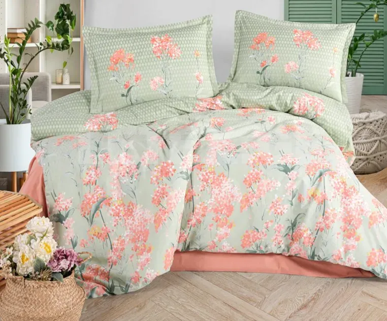 Სალათისფერი Clasy ორსაწოლიანი თეთრეული (Nivora) თბილისი - photo 1