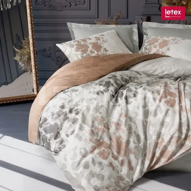 Постельное белье Cotton Box для двуспальной кровати (Blatt – Gri) Тбилиси - изображение 1