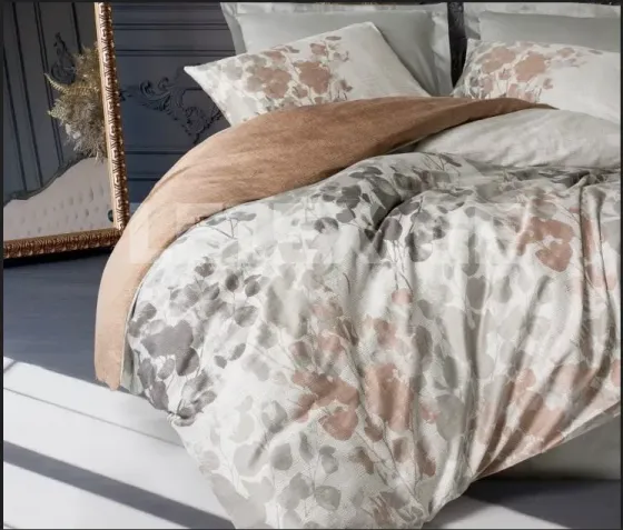 Комплект постельного белья Cotton Box для двуспальной кровати (Blatt – Gri) – это уникальное сочетание стиля и комфорта. Тбилиси