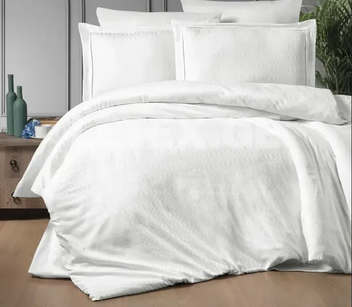 First Choice Deluxe ორსაწოლიანი თეთრეული (Chackers Whi̇te) თბილისი - photo 1