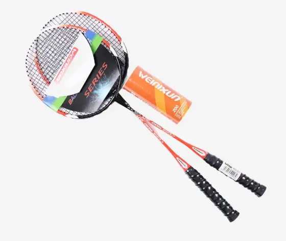 Ბადმინტონის ჩოგანი ჩანთით 2 ცალი თბილისი