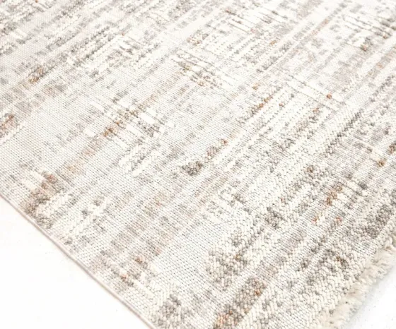 Серый полиэстеровый ковер, размер 160х230 Тбилиси