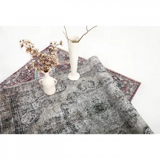 Темно-серый ковер, размер 120х180 Тбилиси