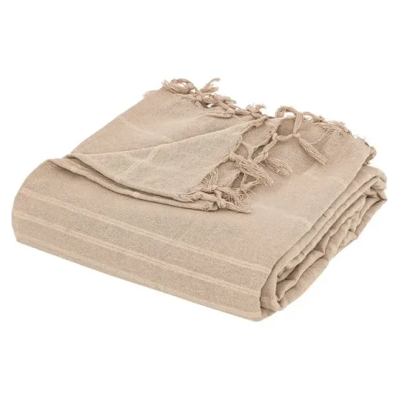 Серая хлопковая клетчатая ткань, размер 250х230 Тбилиси