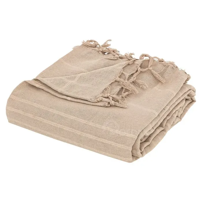 Серая хлопковая клетчатая ткань, размер 250х230 Тбилиси - изображение 1