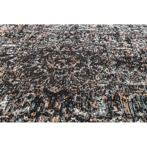 Темно-коричневый хлопковый ковер, размер 200х300 Тбилиси