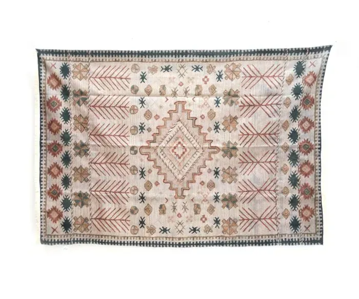 Серый тканевый ковер, размер 1х180х120 Тбилиси - изображение 1