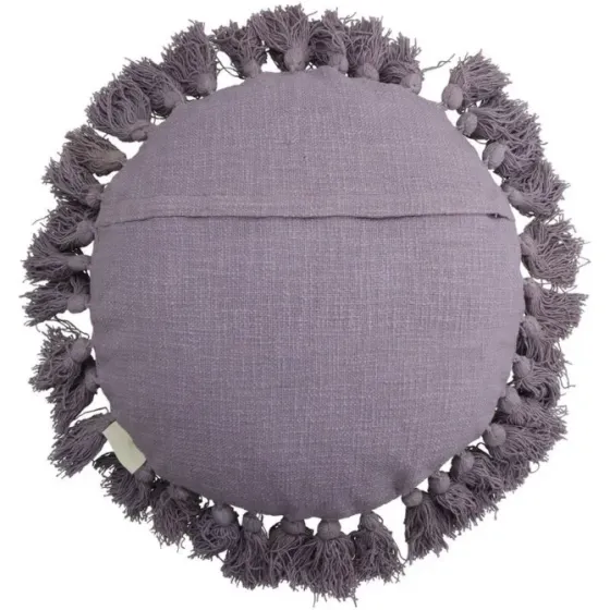 Декоративная подушка из полиэстера сиреневого цвета, размер 45х45 см. Тбилиси