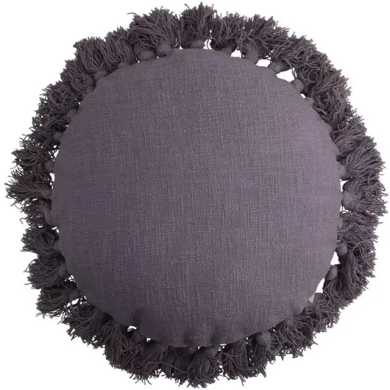 Декоративная подушка из полиэстера сиреневого цвета, размер 45х45 см. Тбилиси