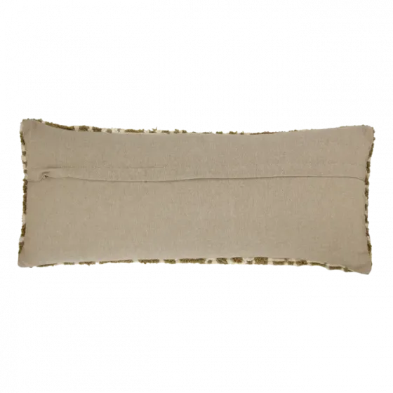 Белая хлопковая декоративная подушка, размер 70х30 см. Тбилиси