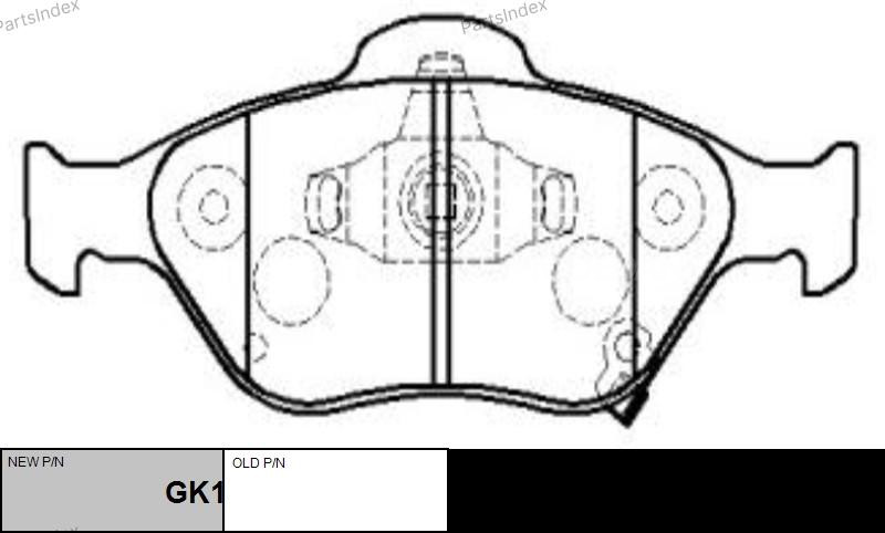 Disc Brake Pads CTR GK1178 Tbilisi - photo 1
