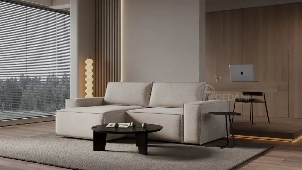 Диван Toni. Длина - 250 см / Глубина - 150 см. Тбилиси - изображение 1