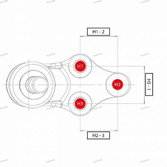ბურთულა სახსარი (შარავოი) sharavoi CTR CB0418 თბილისი
