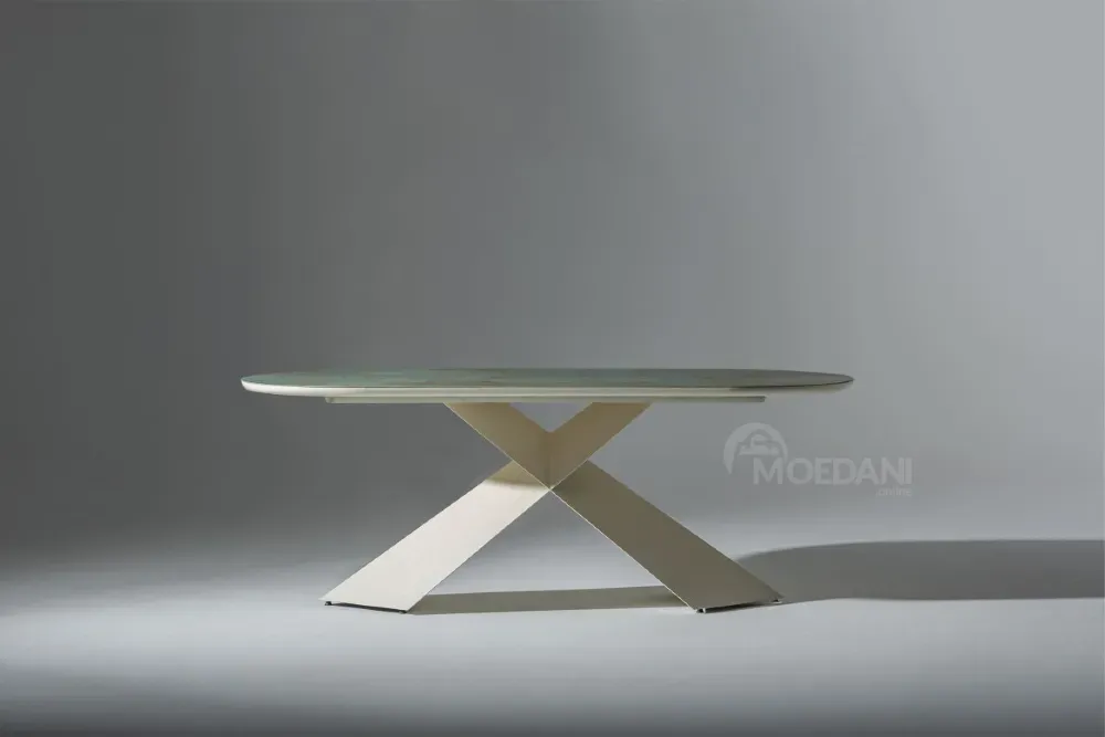 Продается керамический стол Larex, размеры: длина - 215 см / глубина - 95 см / высота - 75 см. Тбилиси - изображение 2