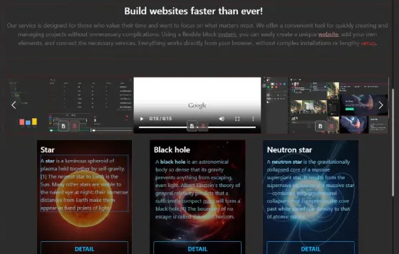 მზა ვებსაიტისა და აპლიკაციის შემუშავება თბილისი