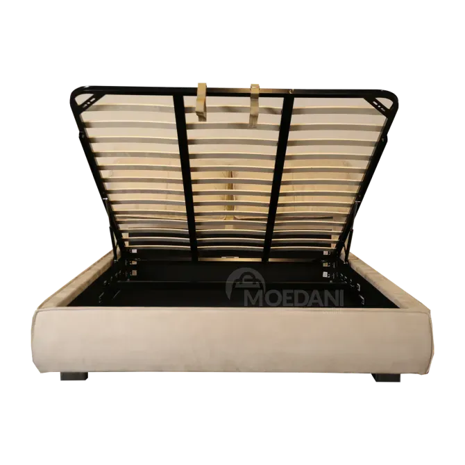 Серая кровать с ящиками для хранения, 160х200 Тбилиси - изображение 3