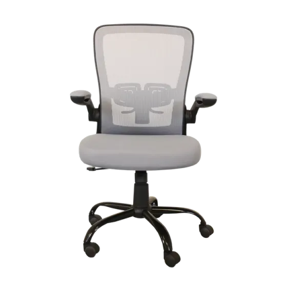 Серый стул на колесиках Тбилиси