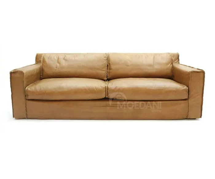 Красный кожаный диван — изысканный выбор для вашего дома. Тбилиси - изображение 1