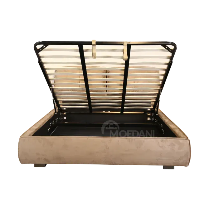 Серая кровать с ящиками для хранения, 160х200 Тбилиси - изображение 3