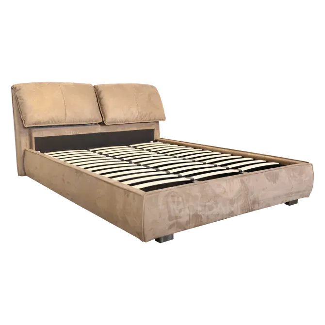 Серая кровать с ящиками для хранения, 160х200 Тбилиси - изображение 2