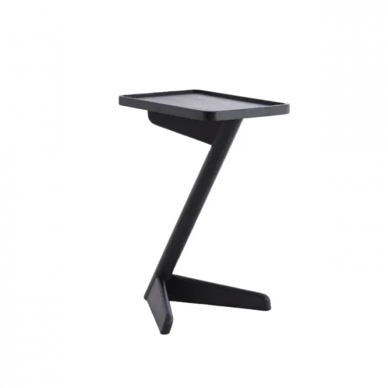 Черный деревянный журнальный столик 45х42х63 Тбилиси