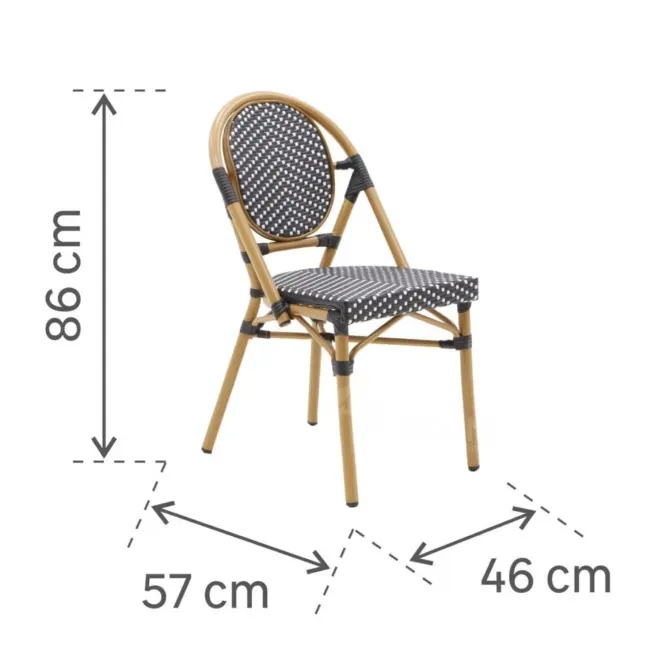 Темно-серый стул Тбилиси - изображение 3