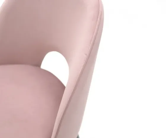 Современный дизайнерский стул с бархатной обивкой и металлическим каркасом. Тбилиси